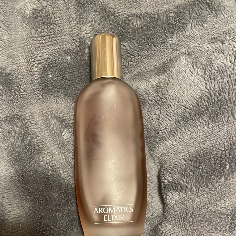 Clinique Fragrance Bottle with Gold Cap